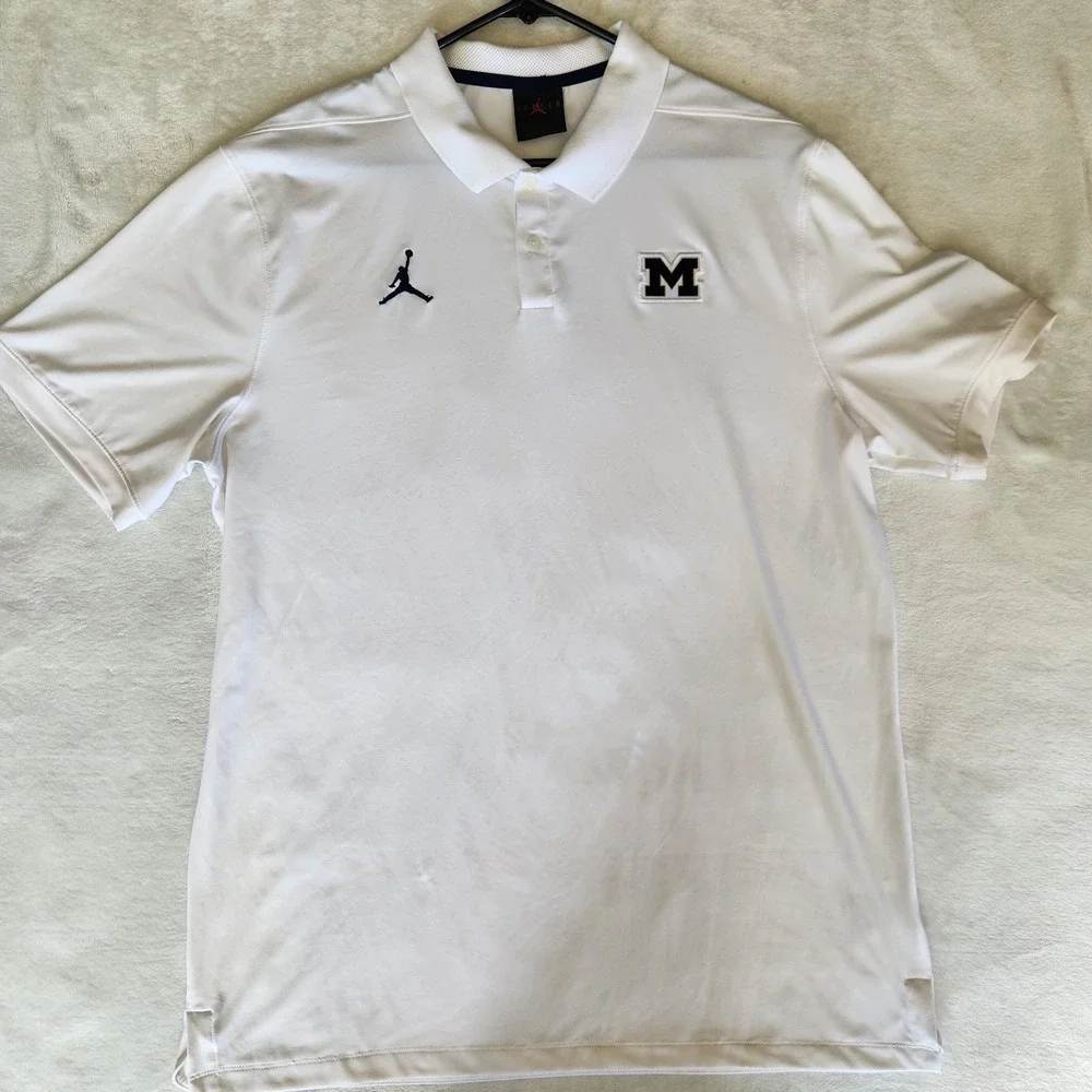 Air Jordan‎ Michigan Wolverines Football Coach Dri Fit Mens L Citrus Bowl